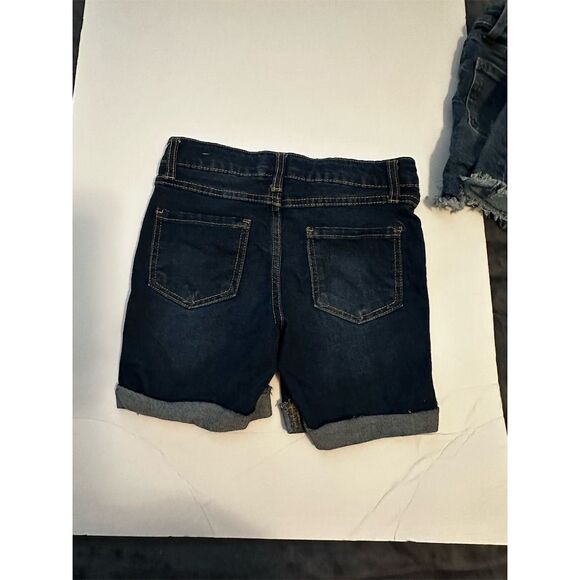 Old Navy Girls Size 10 Blue Denim Butterfly Embroidered Shorts - Picture 7 of 11